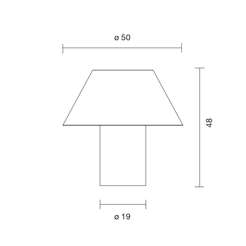Petra M GR Bordslampa Alabaster