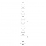 Oïphorique P GR Golvlampa Light Grey Oïphorique P GR Golvlampa Light Grey