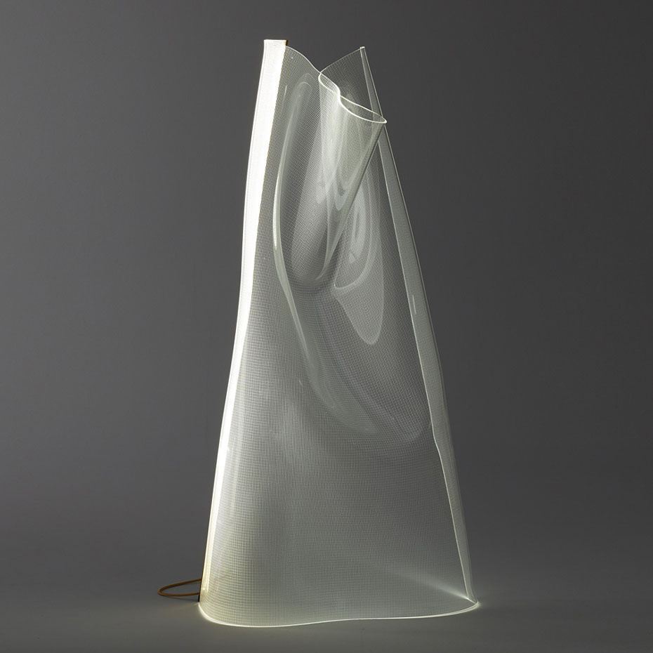 Gweilo Han GR Golvlampa Golden Anodised