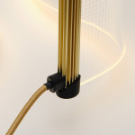 Gweilo Qin PE Golvlampa Golden Anodised Gweilo Qin PE Golvlampa Golden Anodised