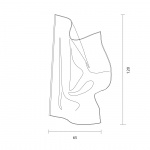 Gweilo Qin PE Golvlampa Silver Anodised Gweilo Qin PE Golvlampa Silver Anodised