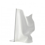 Parachilna Gweilo Qin PE Golvlampa Silver Anodised Parachilna Gweilo Qin PE Golvlampa Silver Anodised