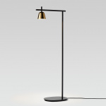 Lighto P Golvlampa Matt Black/Glossy Golden Lighto P Golvlampa Matt Black/Glossy Golden