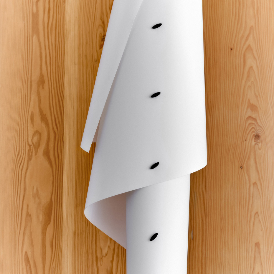 Alta Costura Golvlampa PVC Paper/Black