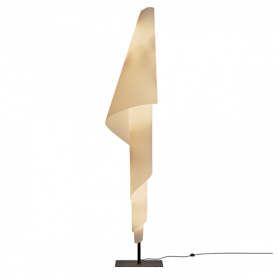 Alta Costura Golvlampa PVC Paper/Black