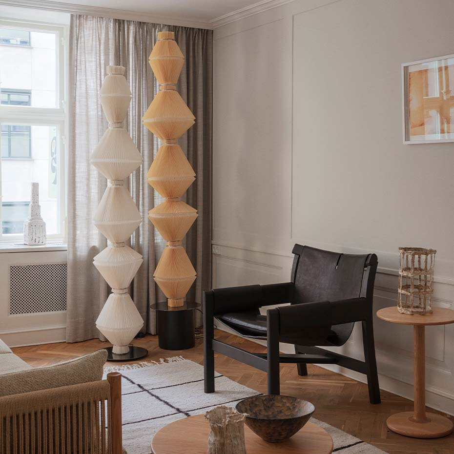 Oïphorique P GR Still Golvlampa Light Grey