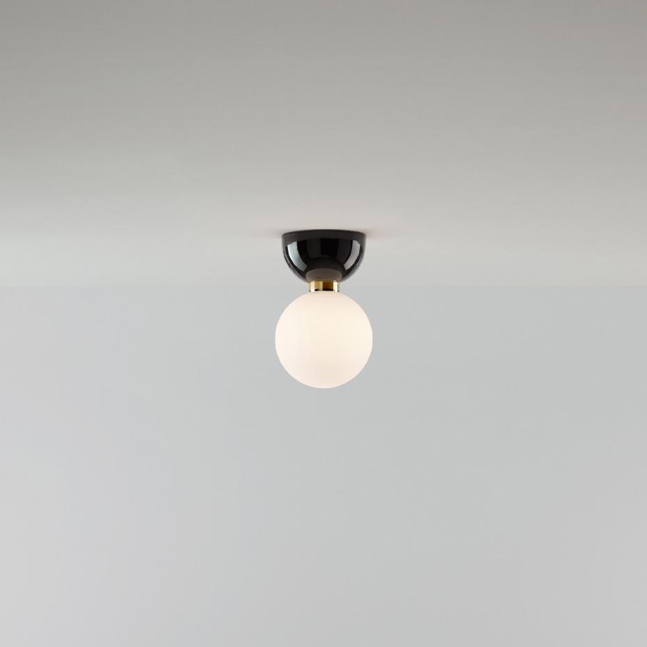 Aballs A II PE Vägglampa/Taklampa Black