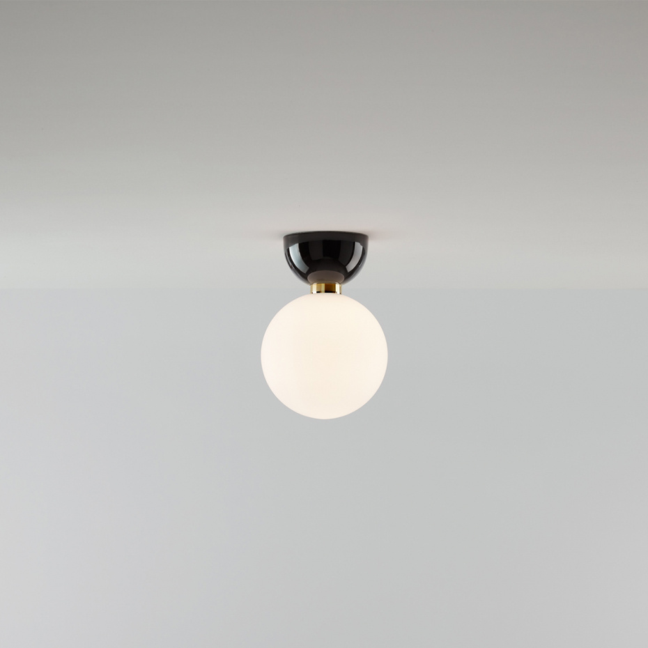 Aballs A II ME Vägglampa/Taklampa Black