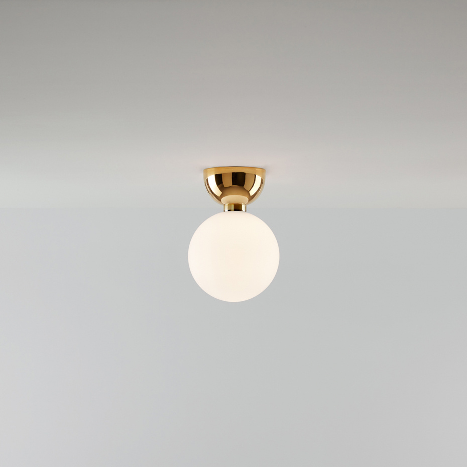 Aballs A II ME Vägglampa/Taklampa Golden