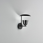 Lighto A II Vägglampa Matt Black/Black Chrome Lighto A II Vägglampa Matt Black/Black Chrome