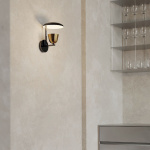 Lighto A II Vägglampa Matt Red/Glossy Golden Lighto A II Vägglampa Matt Red/Glossy Golden