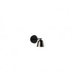 Lighto A Vägglampa Matt Black/Black Chrome Lighto A Vägglampa Matt Black/Black Chrome