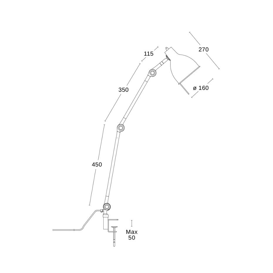 PJ65 Klämfäste Tallgrön