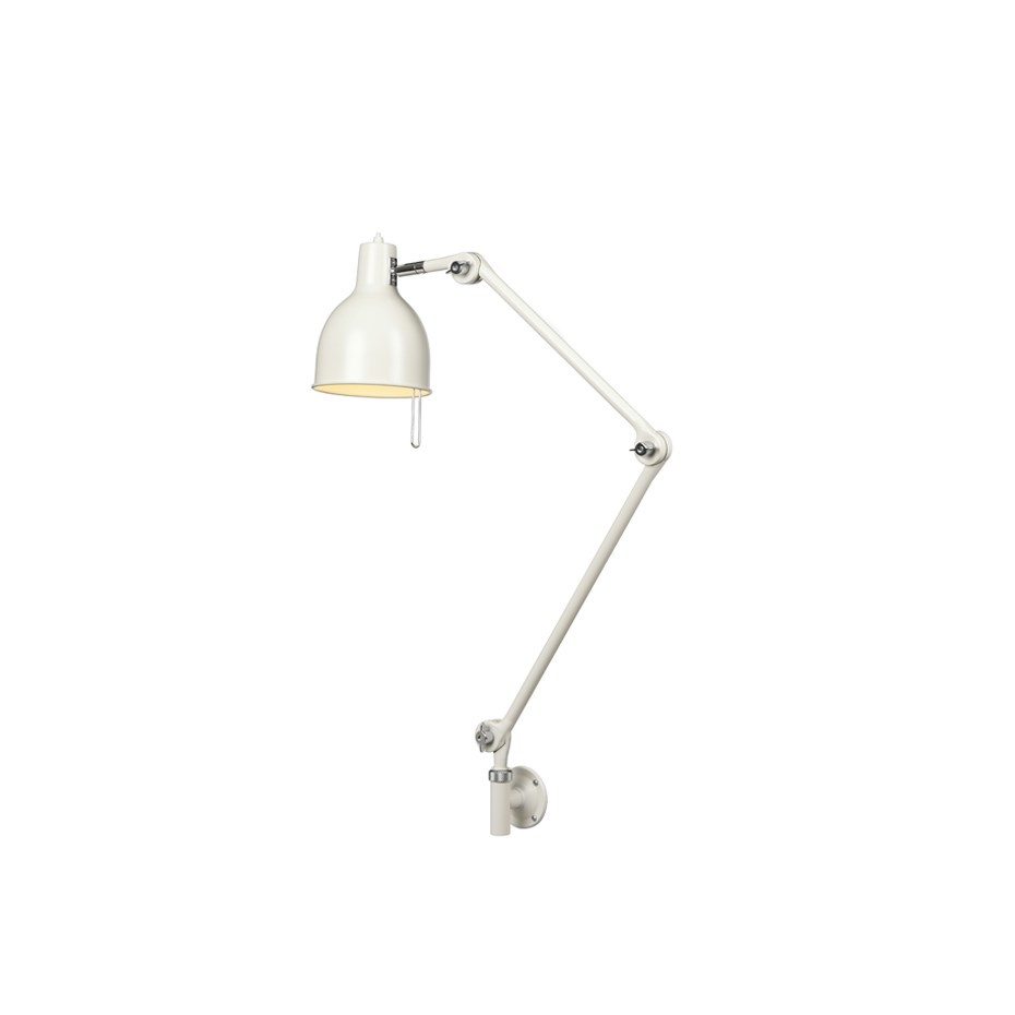 PJ70 Vägglampa Med Kabel Vit