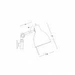 PJ71 Vägglampa Fast Montage Tallgrön PJ71 Vägglampa Fast Montage Tallgrön