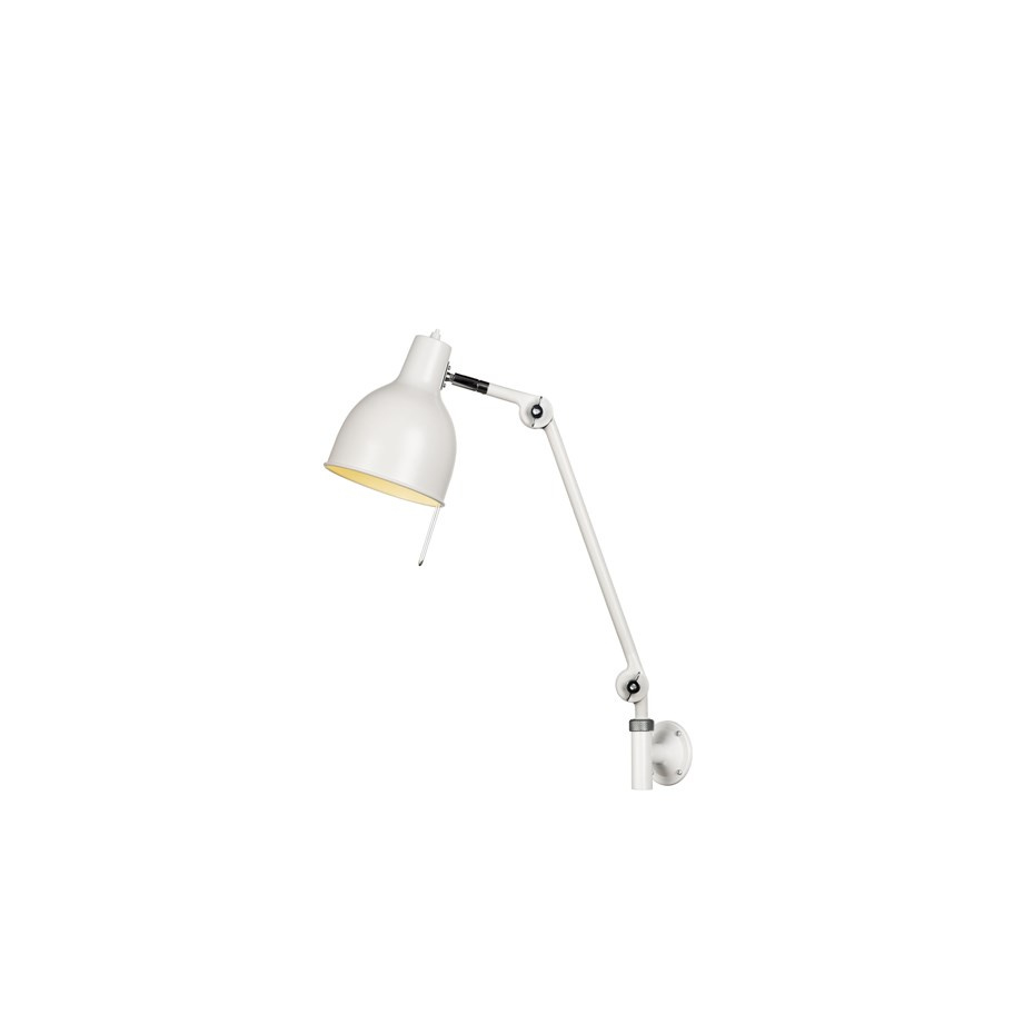 PJ72 Vägglampa Med Kabel Vit