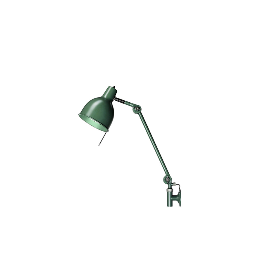 PJ72 Vägglampa Med Kabel Tallgrön