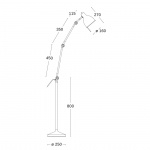 PJ80 Golvlampa Mattsvart PJ80 Golvlampa Mattsvart