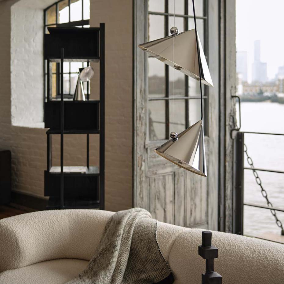 Pose 25cm LED Pendel Silver