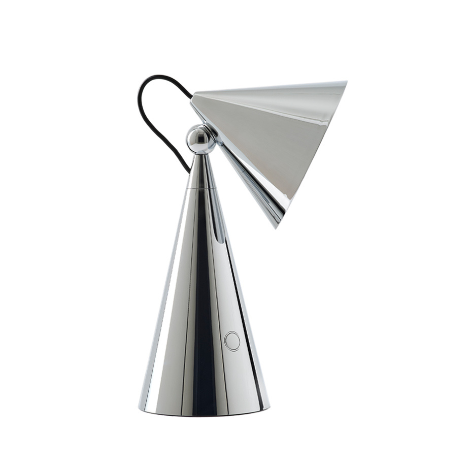 Pose Portable LED Bordslampa Silver