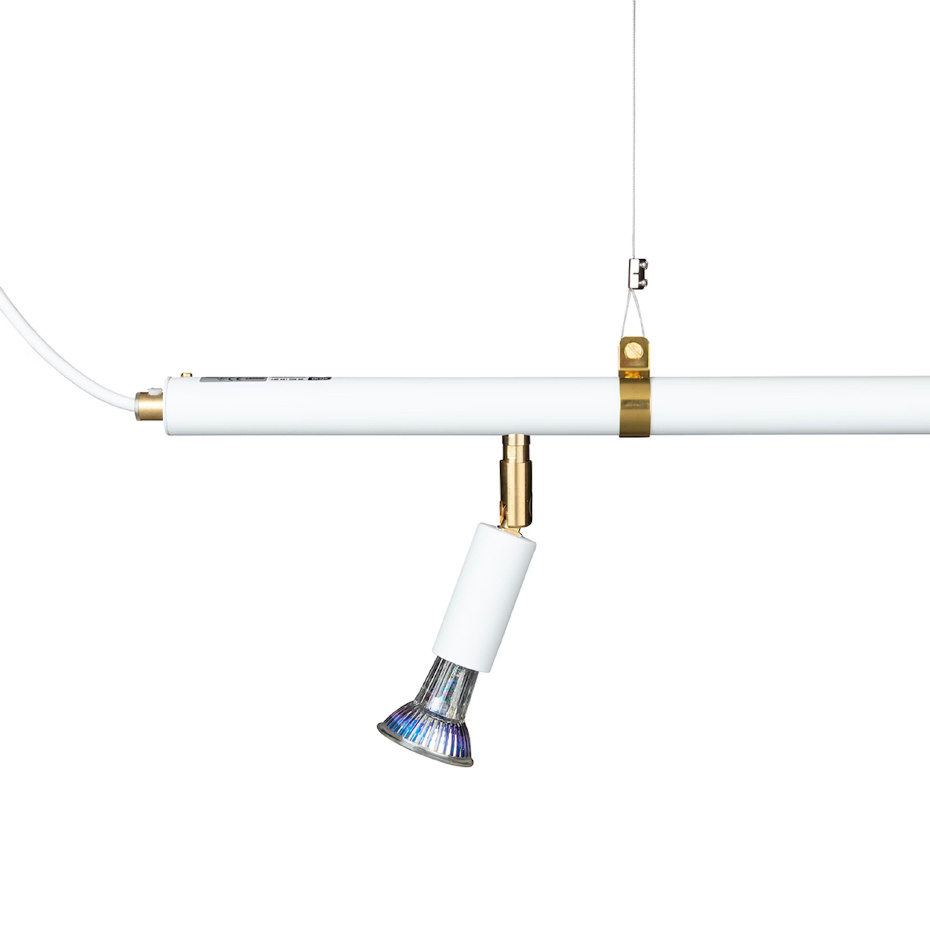 Mässingomtag Med 3 Meter Vajer 2-Pack