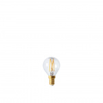Elect LED Filament Klot 3W (=25W) E14 Elect LED Filament Klot 3W (=25W) E14