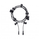 Utbyggnad Till Bright Ljusslinga Utomhus 4,9m Svart Utbyggnad Till Bright Ljusslinga Utomhus 4,9m Svart