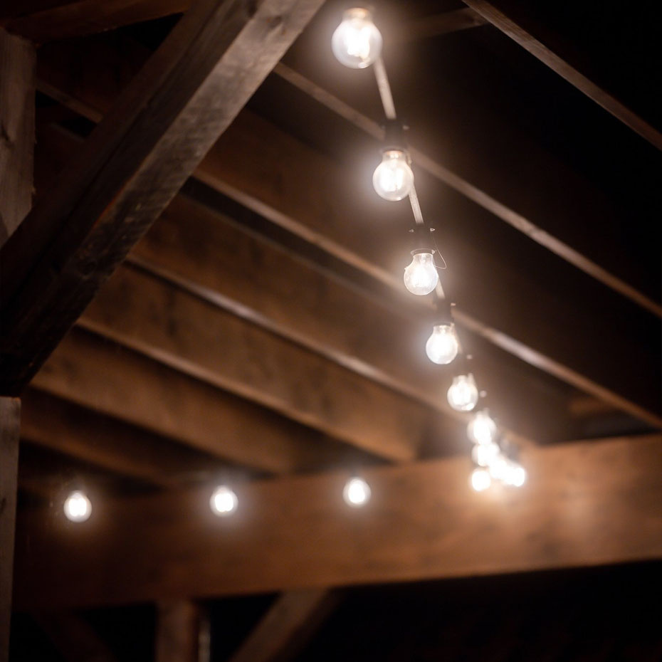 Utbyggnad Till Bright Ljusslinga Utomhus 4,9m Svart