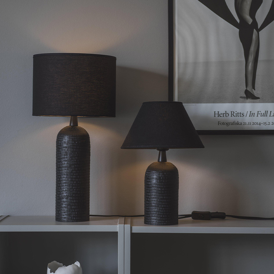 Riley Bordslampa 38cm Svart