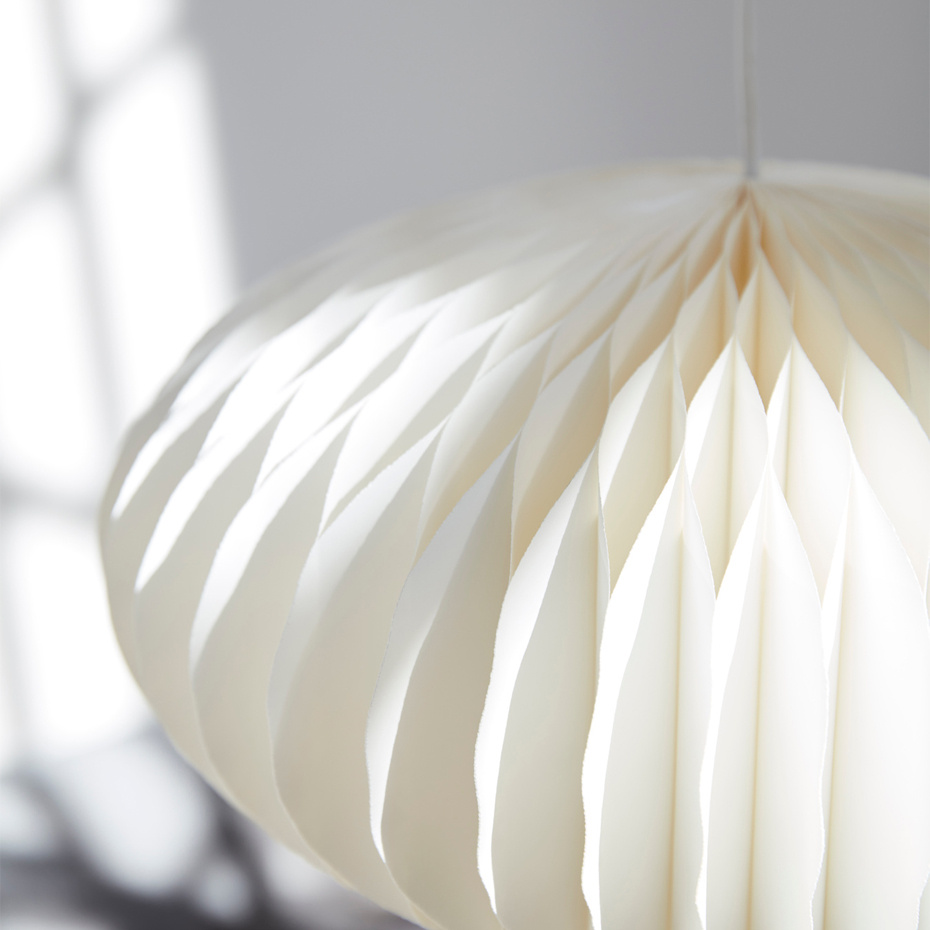 Anita Lampskärm Ø40cm Vit