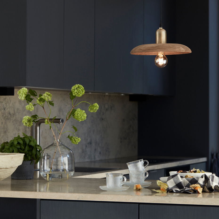 Bliss Pendel Ø28cm Rustik Brun