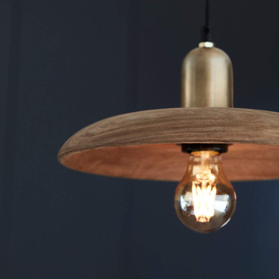 Bliss Pendel Ø28cm Rustik Brun
