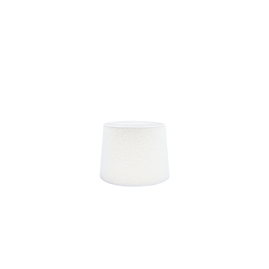 Sofia Lampskärm 25cm Bouclette Blanc