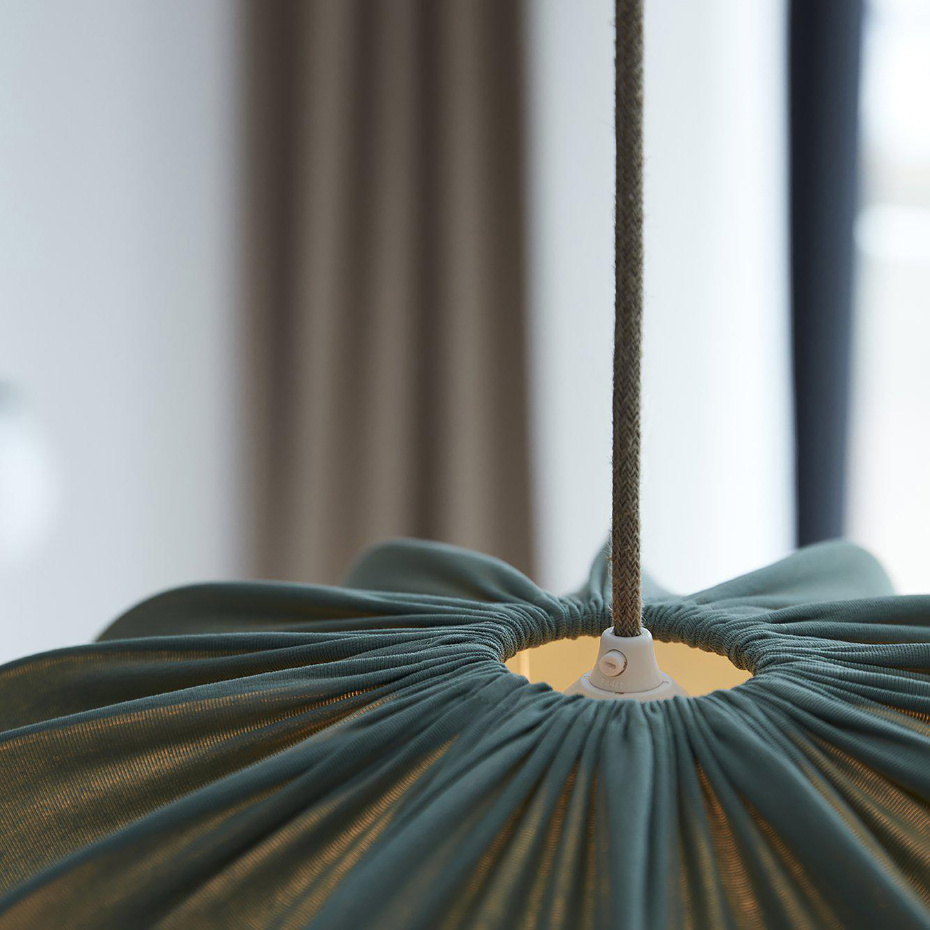 Lampupphäng Textilsladd Linne E27