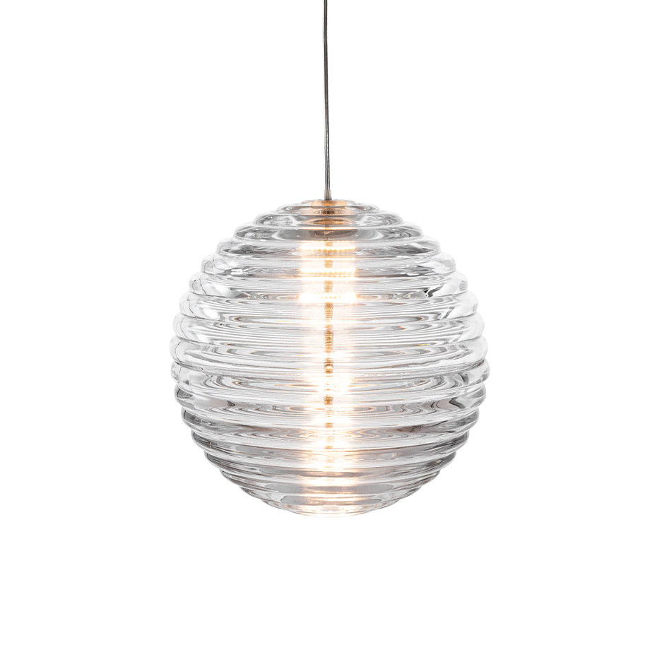 Press Sphere LED Pendel Clear