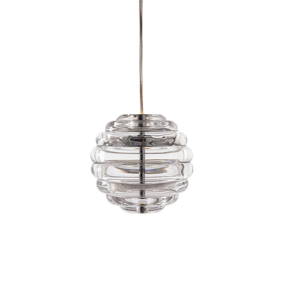 Press Mini Sphere LED Pendel Clear