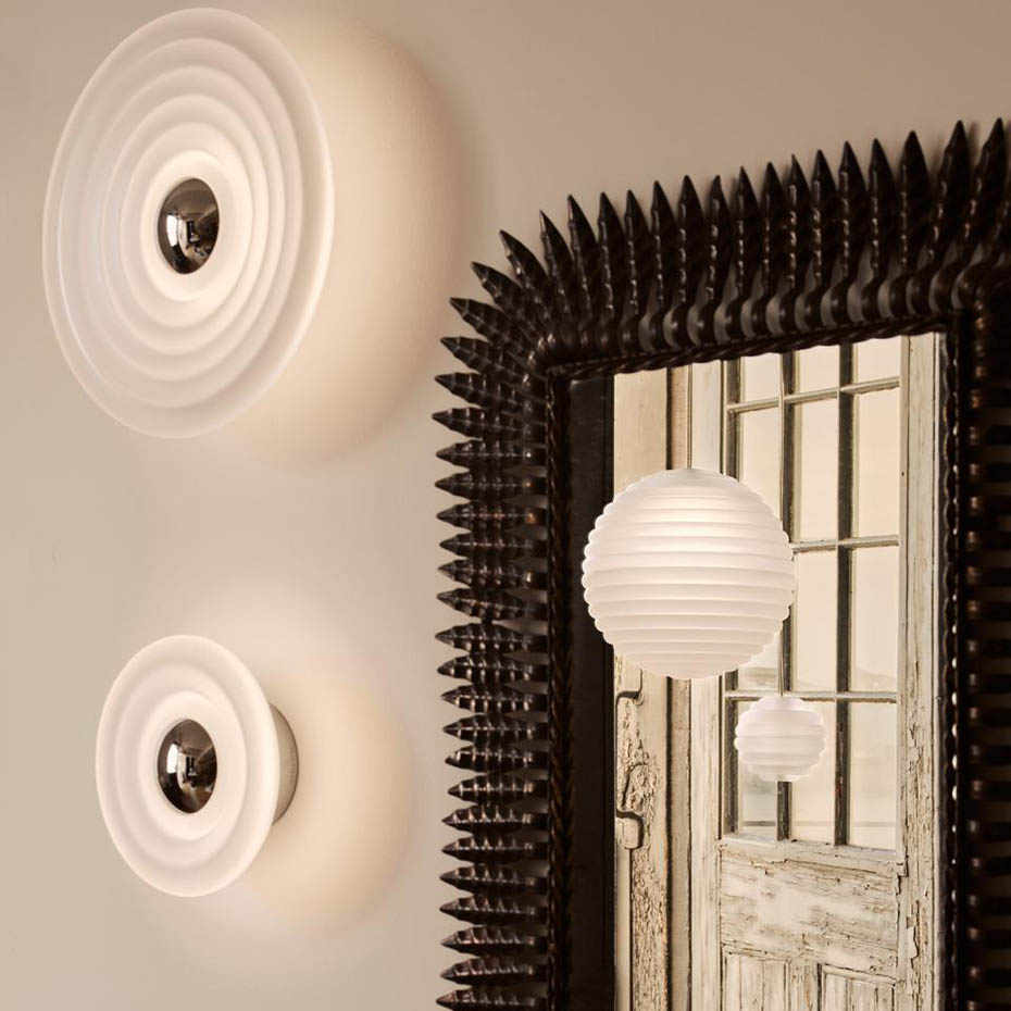 Press Mini Surface LED Taklampa/Vägglampa Frosted IP55