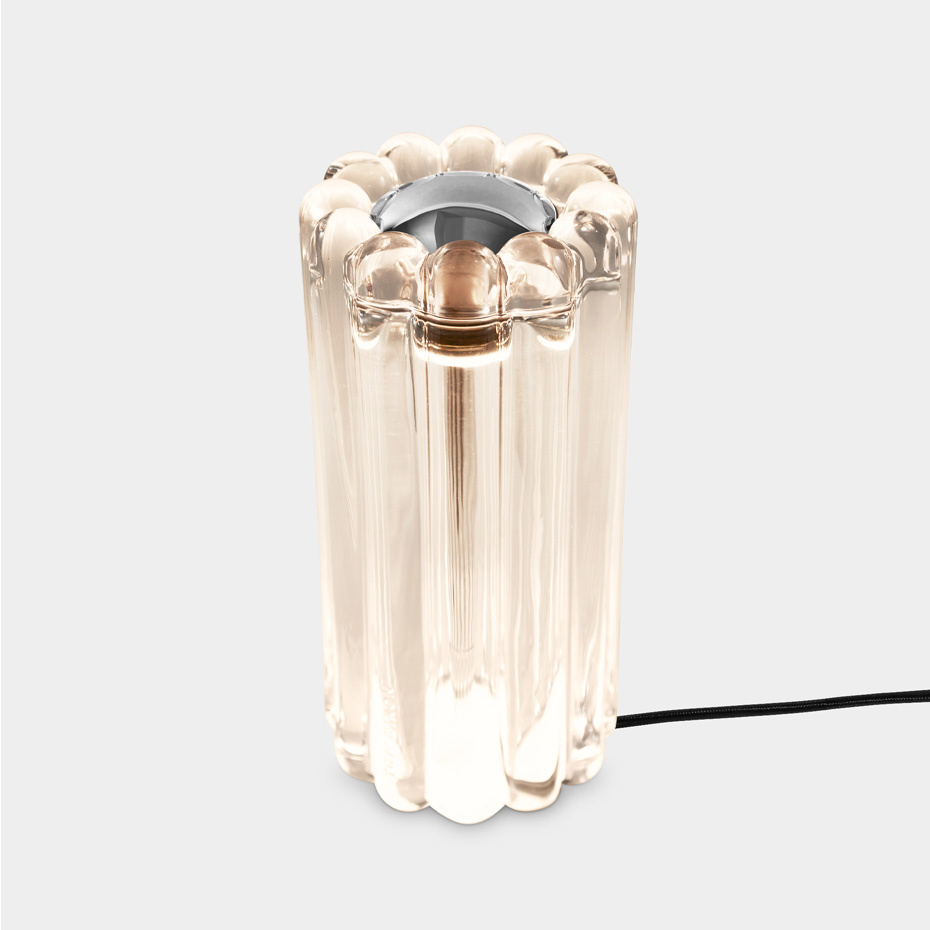 Press LED Bordslampa Clear