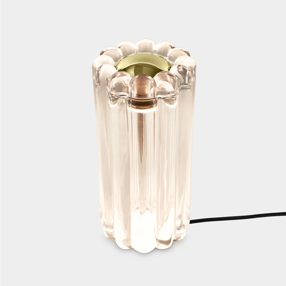 Press LED Bordslampa Clear