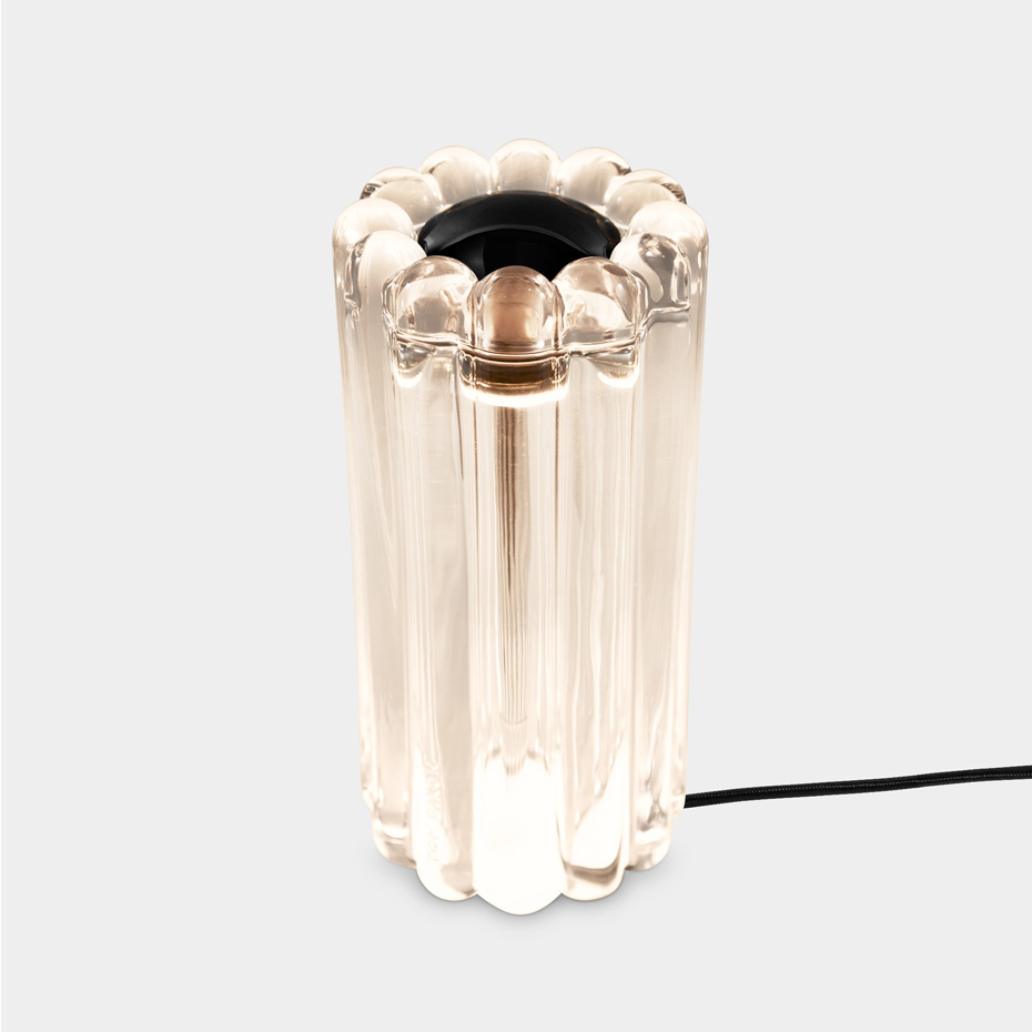 Press LED Bordslampa Clear