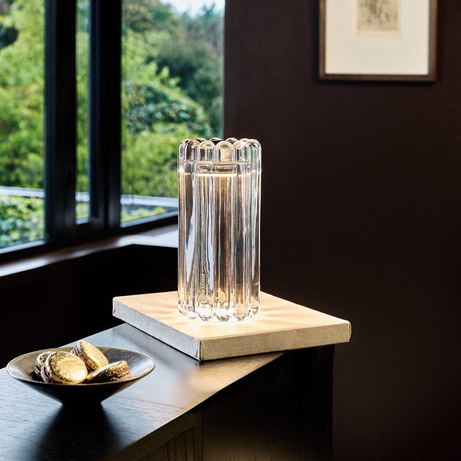 Press LED Bordslampa Clear