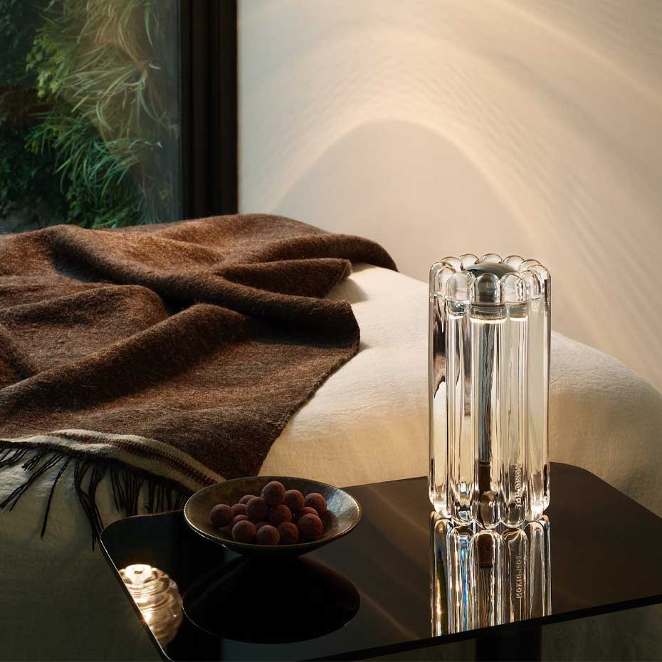 Press LED Bordslampa Clear