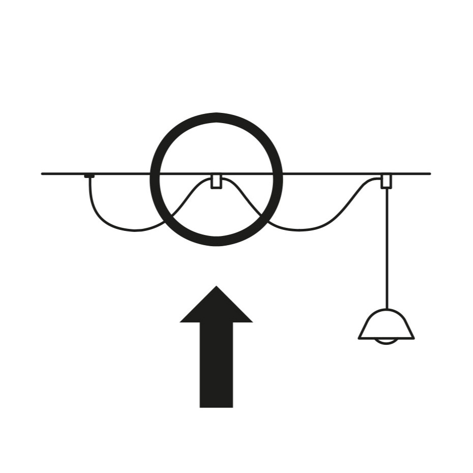 Punkt Takfäste Svart