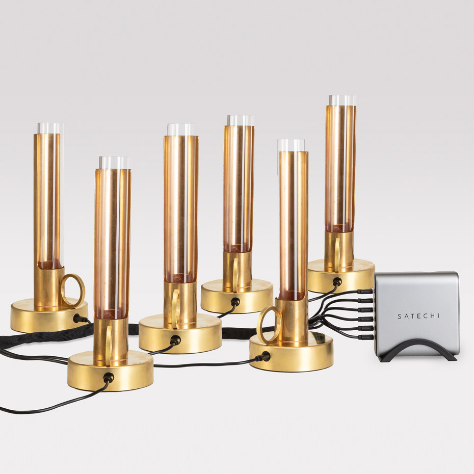 Visir Multiladdare 6x USB-C