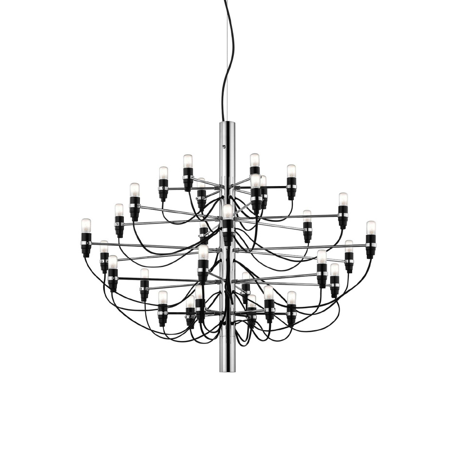 Sarfatti 2097/30 Ljuskrona Chrome