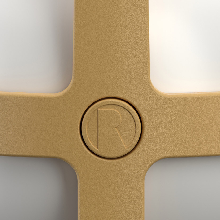 Soft Spot Solar Circular Bordslampa H18,5cm Wheat