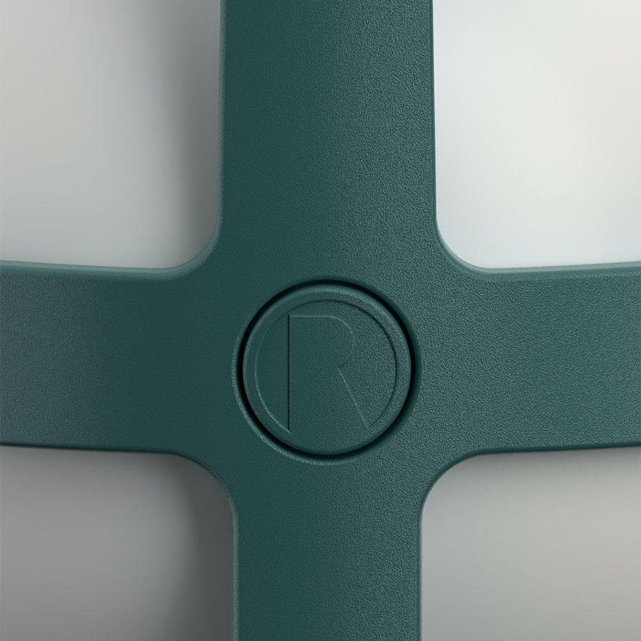 Soft Spot Solar Circular Bordslampa H18,5cm Forest Green