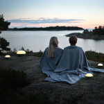 Soft Spot Solar Dots Bordslampa Ø14.5cm Forest Green Soft Spot Solar Dots Bordslampa Ø14.5cm Forest Green