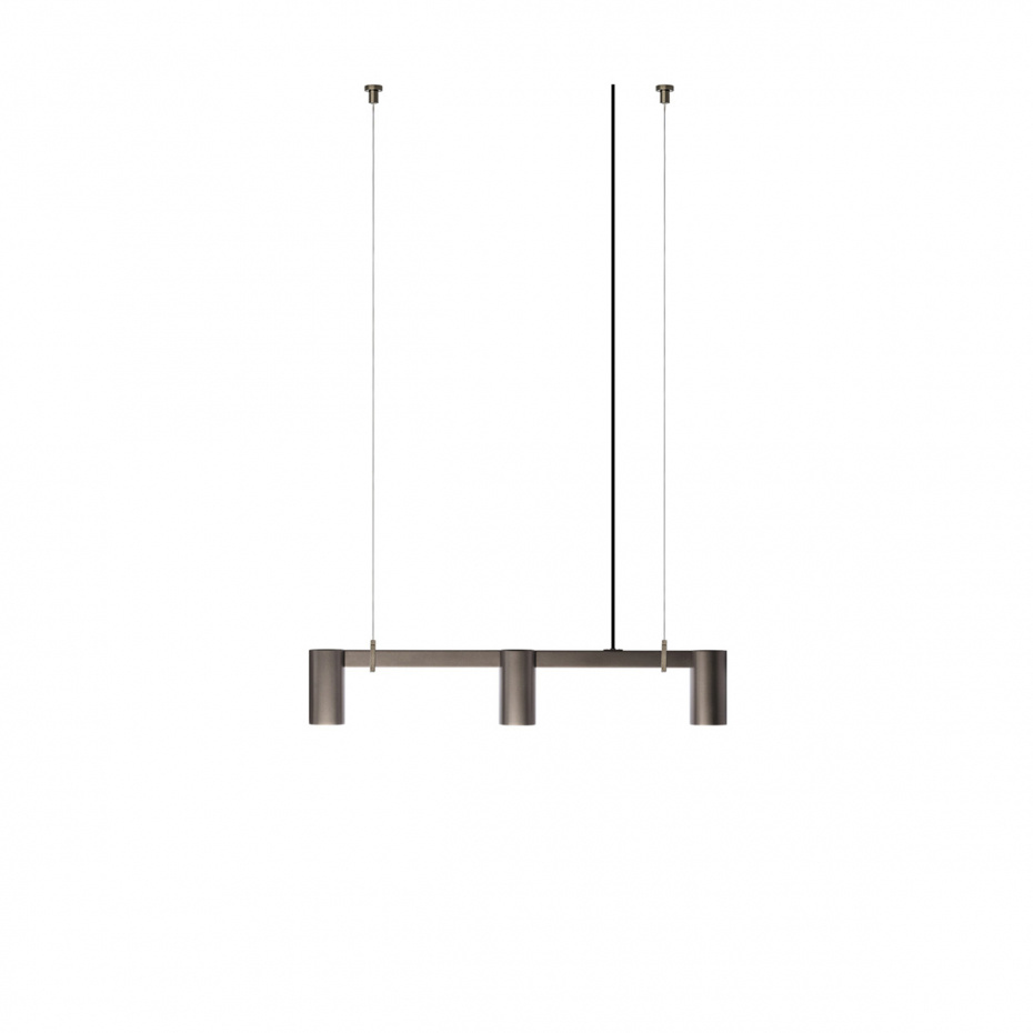 Long Kennedy 3 Pendel Bronze