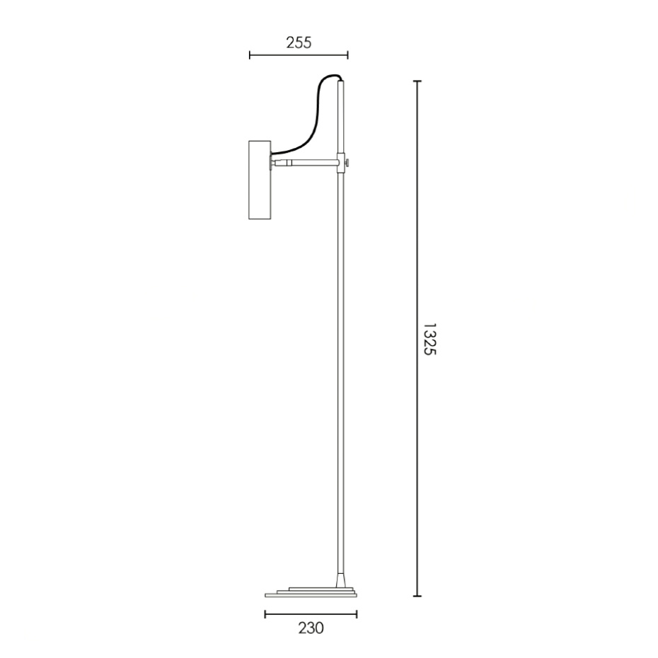 Nomad Golvlampa Black